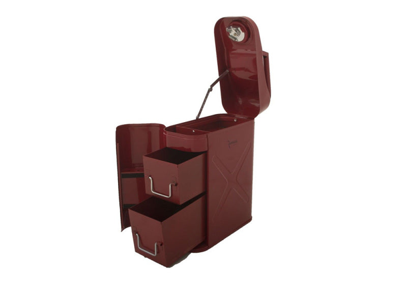 Rampage 1999-2019 Universal Trail Can Utility/Tool Box - Red - 86619