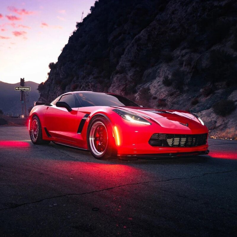 Oracle Chevrolet Corvette C7 Concept Sidemarker Set - Tinted - - 2392-020