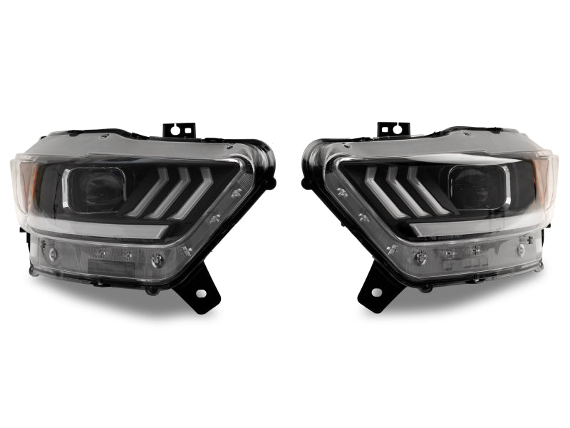 Raxiom 15-17 Ford Mustang GT350 GT500 LED Projector Headlights- Blk - 407613