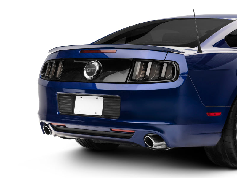 Raxiom 13-14 Ford Mustang Vector V2 Tail Lights- Black Housing - 408606