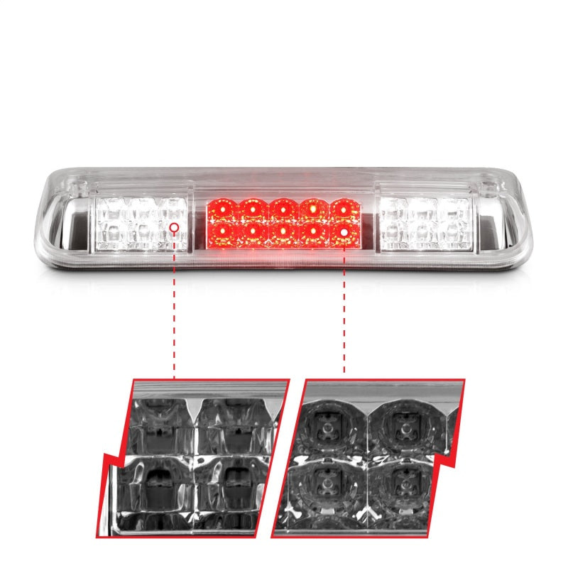 ANZO 2004-2008 Ford F-150 LED 3rd Brake Light Chrome B - 531088