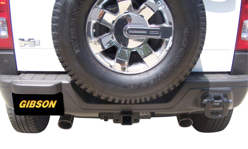 Gibson 07-10 Hummer H3 Base 3.7L 2.5in Cat-Back Dual Split - 312700