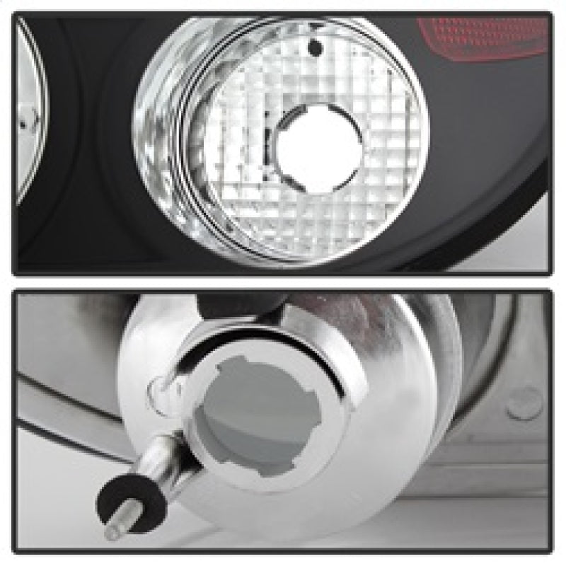 Spyder Hyundai Tiburon 03-05 Euro Style Tail Lights Black ALT-YD-HYT03-BK - 5005434