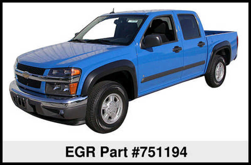 EGR 04-12 Chevy Colorado/GMC Canyon Rugged Look Fender Flares - - 751194