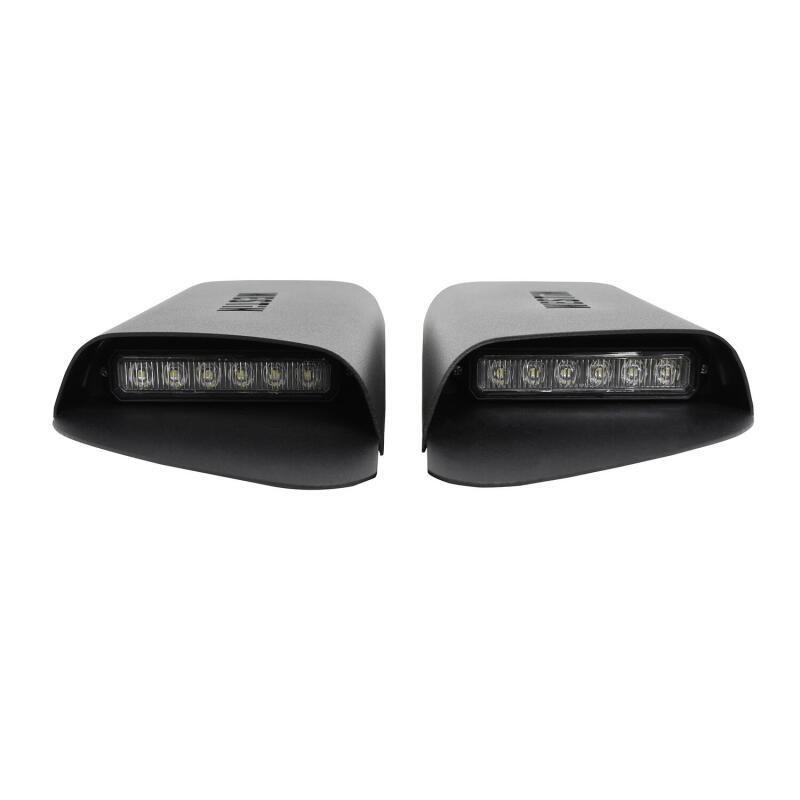 Westin 18-20 Jeep Wrangler JL 2dr LED Hood Scoops - - 62-41115