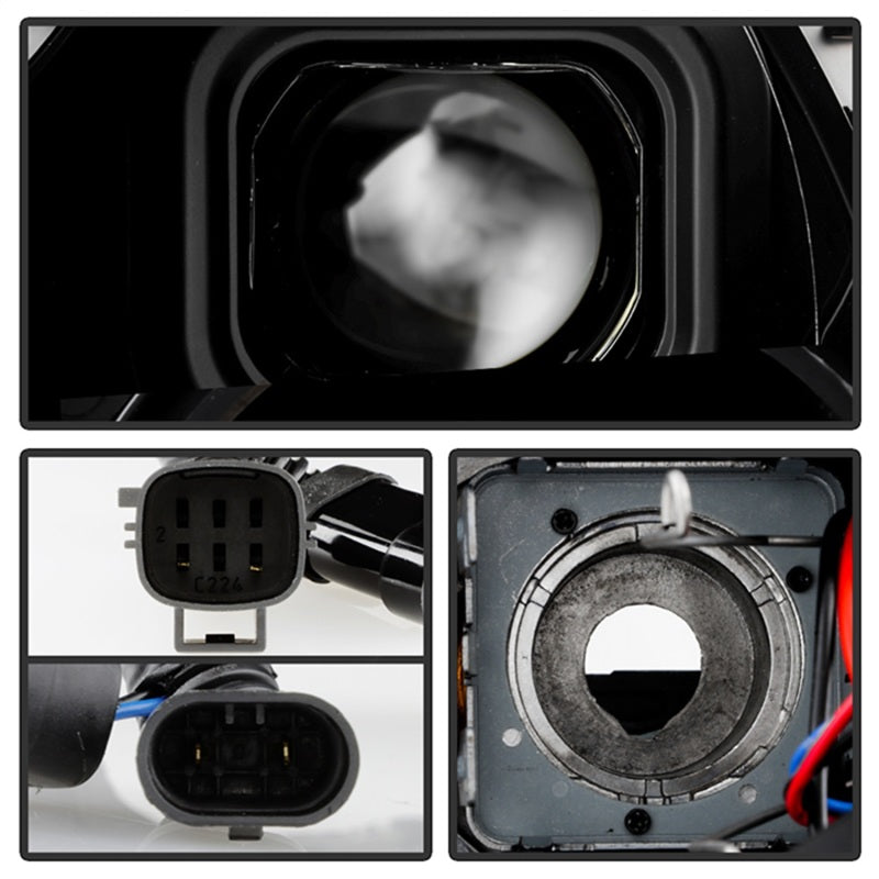 Spyder 11-13 Dodge Durango (HID Model Only) Projector Headlights - - 5088680