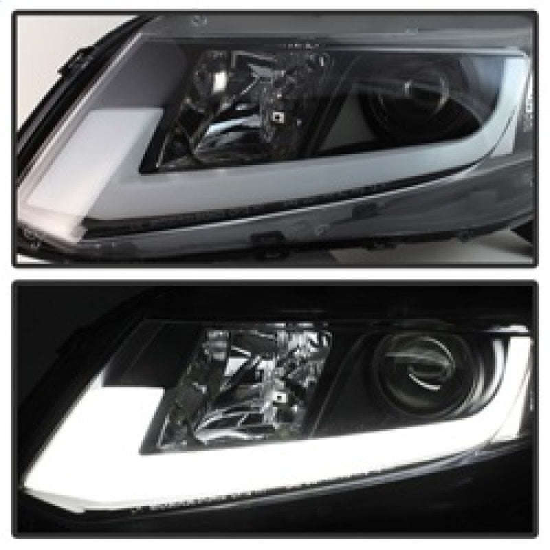 Spyder 12-14 Honda Civic (Excl. 2014 Coupe) Projector Headlights Lgtbr - 5076519