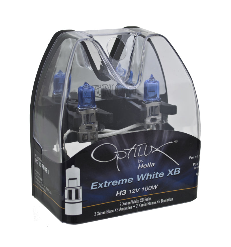 Hella Optilux H3 12V / 100W Xenon White XB Light - H71070181