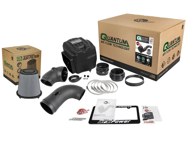 aFe Quantum Pro DRY S Cold Air Intake System 08-10 - 53-10005D