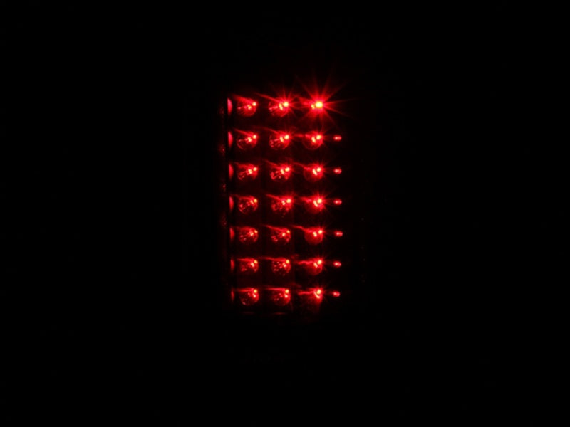 ANZO 2006-2008 Dodge Ram 1500 LED Taillights Black - 311123