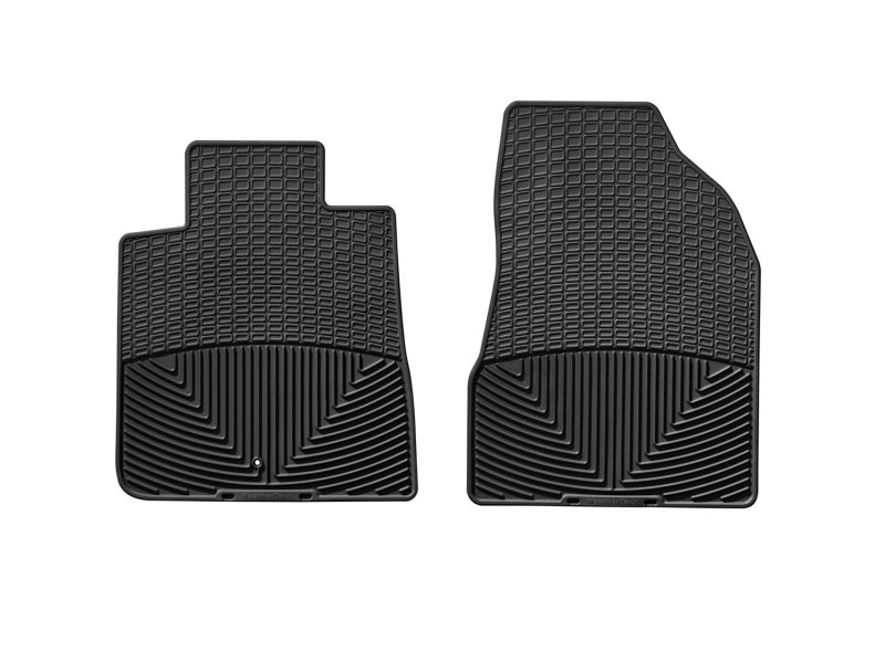 WeatherTech 07+ GMC Acadia Front Rubber Mats - Black - W68