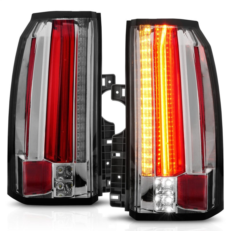 ANZO 2015-2017 GMC Yukon/Yukon XL LED Taillights Chrome - 311277