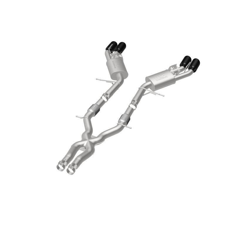 MagnaFlow SYS Cat-Back 2015-2017 Cadillac CTS-V 6.2L Quad 4in Carbon - 19011