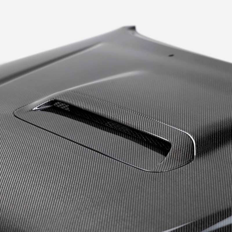 Seibon 12-15 Toyota Tacoma TR-Style Carbon Fiber Hood - HD12TYTA-TR