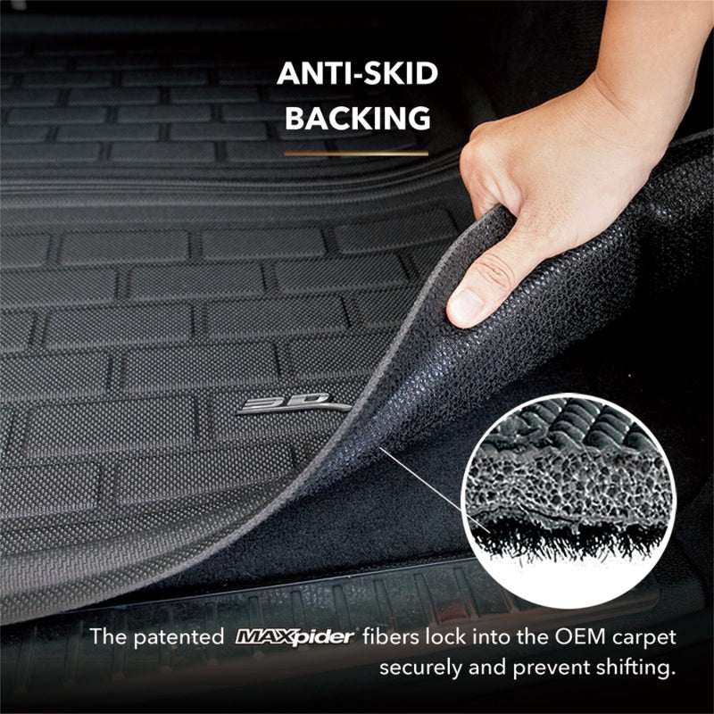 3D MAXpider 2015-2020 Ford Edge Kagu Cargo Liner - Black - M1FR1001309