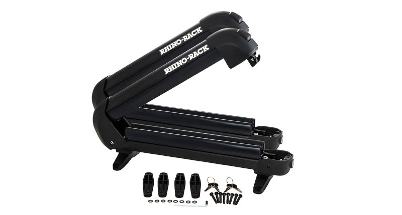 Rhino-Rack Universal Ski/Snowboard Carrier - Fits 3 Pairs of Skis - 573