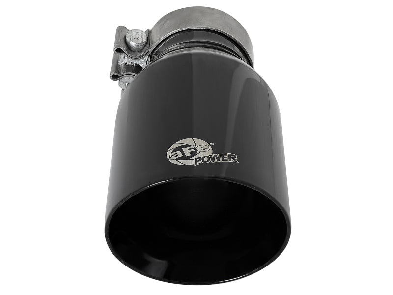 aFe MACH Force-Xp Univ 304 SS Double-Wall Clamp-On Exhaust Tip - 49T30454-B092