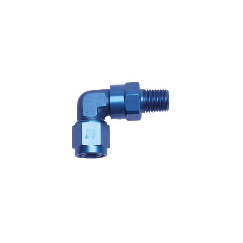 Russell Performance -8 AN 90 Degree Female to Male 1/4in - 614008