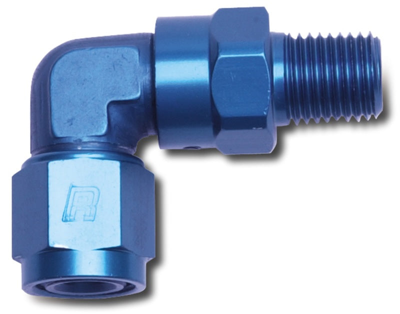 Russell Performance -8 AN 90 Degree Female to Male 1/4in - 614008