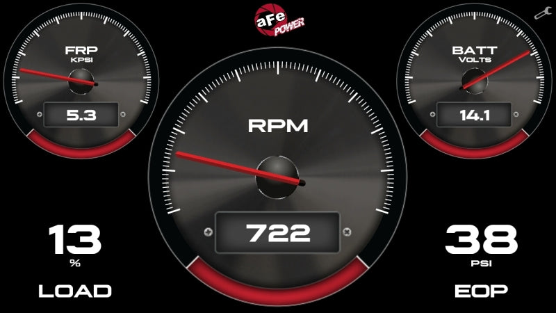 aFe AGD Advanced Gauge Display Digital 5.5in Monitor 08-18 Dodge/RAM/Ford/GM - 77-91001