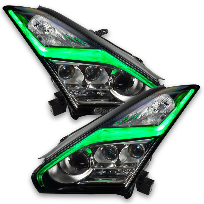 Oracle 1521 Nissan GTR RGB+W (Lightning Bolt) Headlight DRL Upgrade - 1283-333