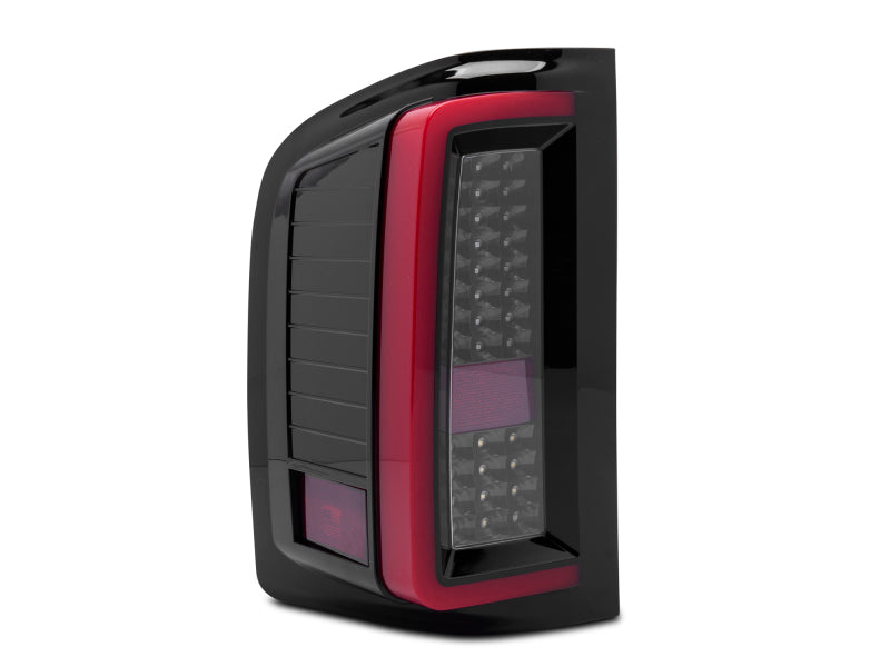 Raxiom 07-13 Chevy Silverado 1500 G2 LED Tail Lights- Black - S112711