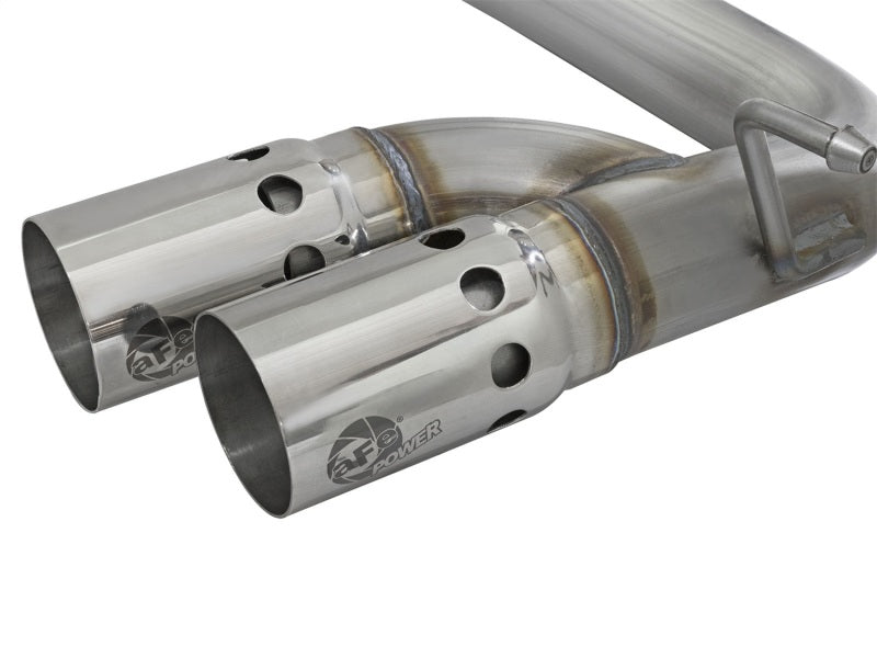 aFe Rebel Series DPF-Back 3in Side Exit SS Exhaust w/ - 49-44065-P