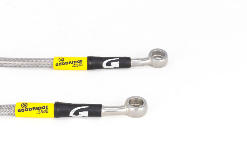 Goodridge 17-20 Honda Civic Si (Si Model Only) Stainless Steel - 20040
