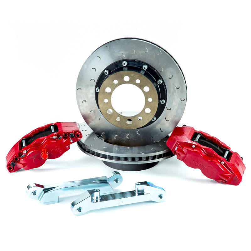 Alcon 2007+ Jeep JK w/ 5x5.5in Hub 355x22mm Rotor 4-Piston - BKR5059D16