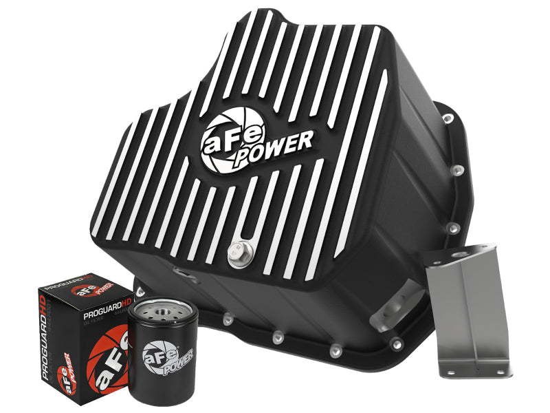 aFe Pro Series Deep Engine Oil Pan 11-16 GM Duramax - 46-70342