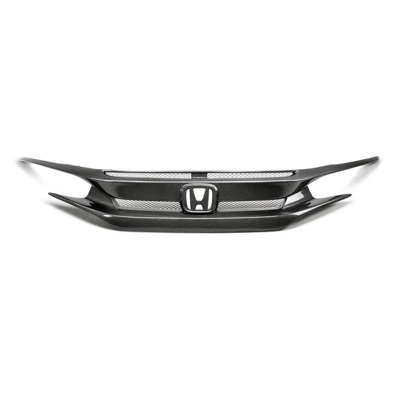 Seibon 16-18 Honda Civic OEM-Style Carbon Fiber Front Grill - FG16HDCV4D