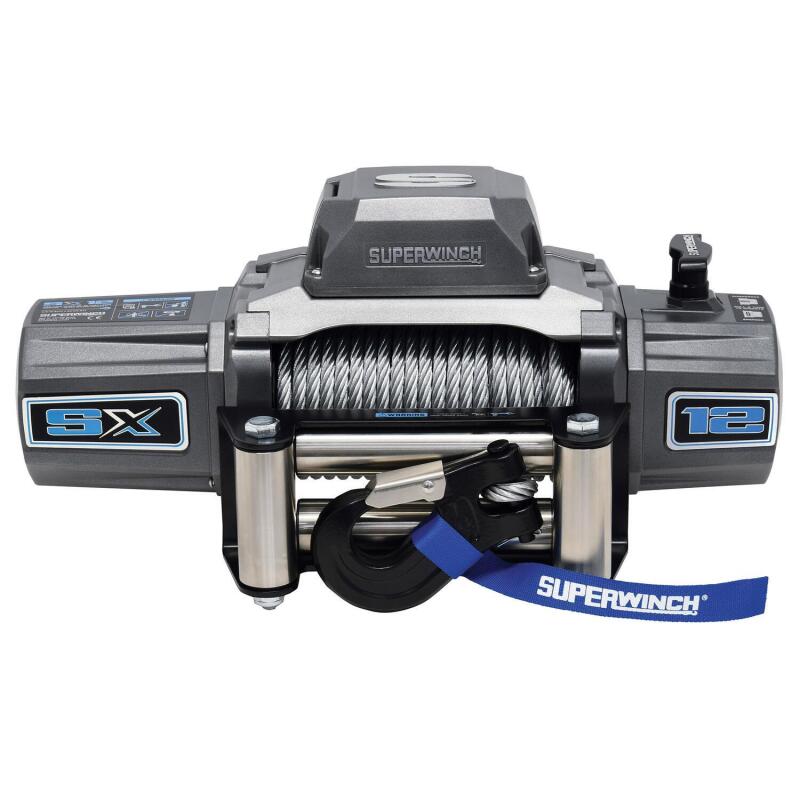 Superwinch 12000 LBS 12V DC 3/8in x 85ft Wire Rope - 1712200