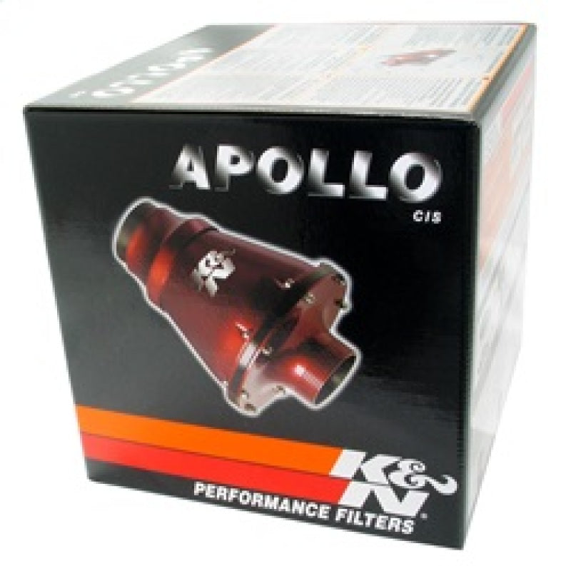 K&N Universal Apollo Blue Cold Air Intake - 70mm OD - RC-5052AL