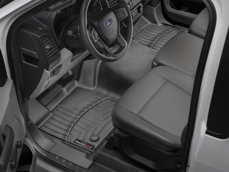 WeatherTech 2019+ Chevrolet Silverado 1500 Crew Cab w/ Vinyl Floors - 4414365V