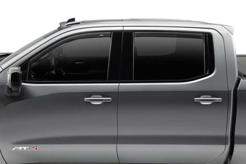 AVS 17-18 Nissan Titan Crew Cab Pickup Ventvisor Low Profile - 774074