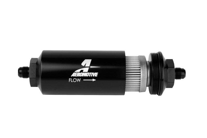 Aeromotive In-Line Filter - (AN-06 Male) 100 Micron Stainless Steel - 12349
