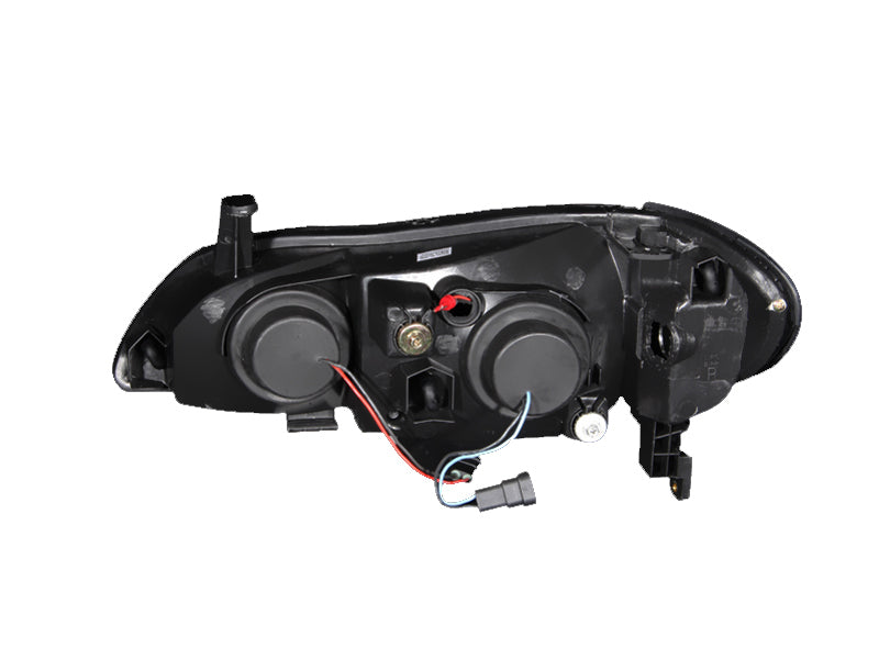 ANZO 2000-2004 Infiniti I30 Projector Headlights w/ Halo Chrome - 121078