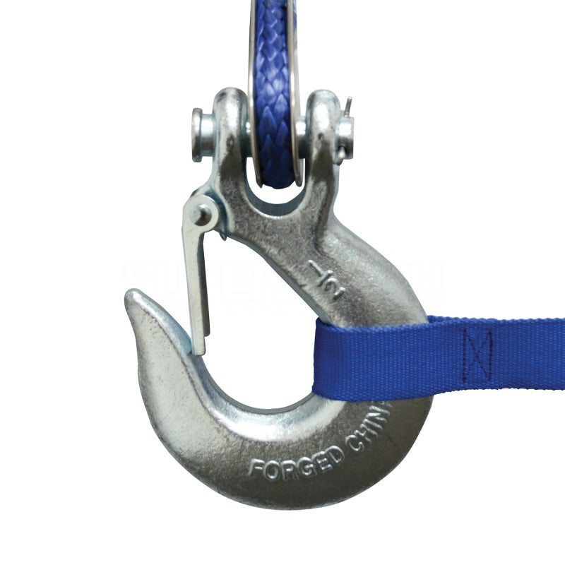 Superwinch 9500 LBS 12V DC 3/8/in x 80ft Synthetic Rope - 1695201
