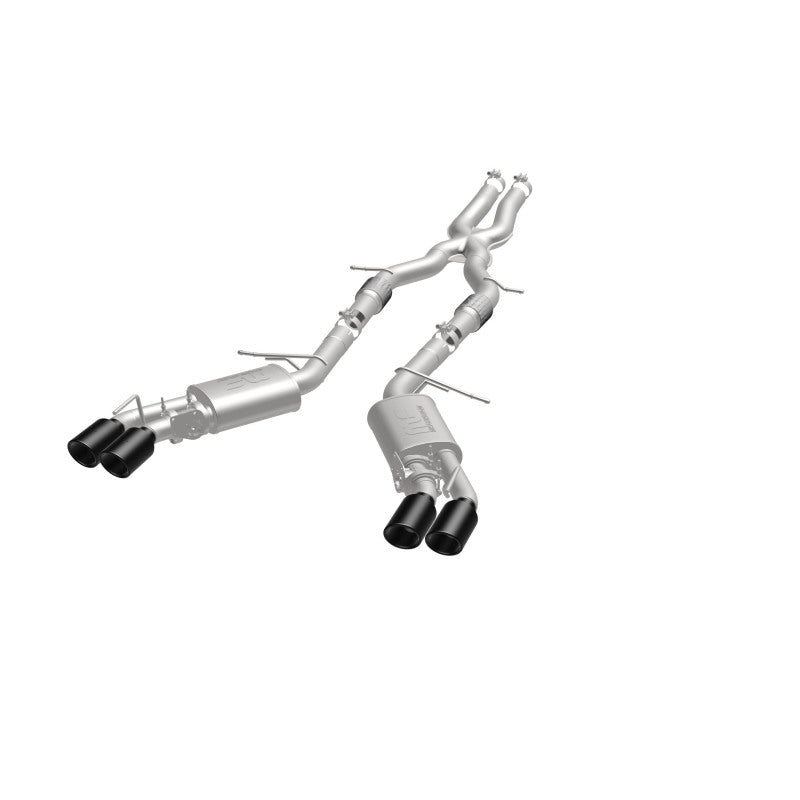 MagnaFlow SYS Cat-Back 2015-2017 Cadillac CTS-V 6.2L Quad 4in Carbon - 19011