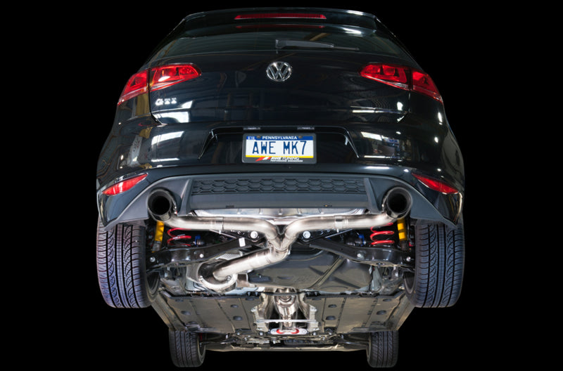 AWE Tuning VW MK7 GTI Touring Edition Exhaust - Diamond - 3015-33050