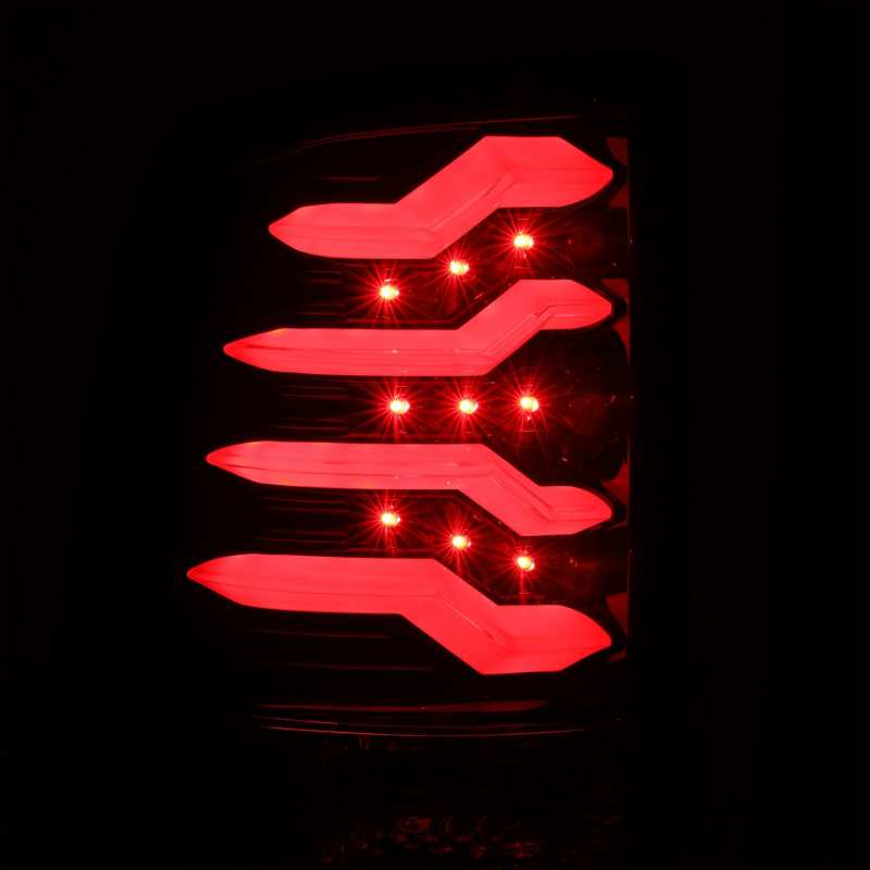 AlphaRex 09-18 Dodge Ram 1500 PRO-Series LED Tail Lights Jet - 640010