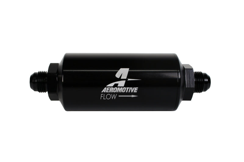 Aeromotive In-Line Filter - AN-08 size Male - 10 Micron - 12375
