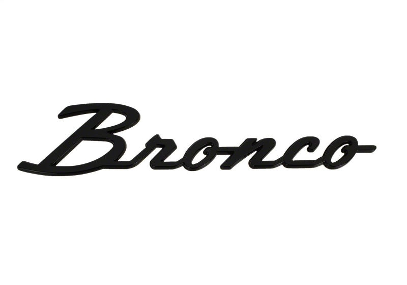 Ford Racing 21-24 Bronco Classic Script Fender Badge Kit - - M-1447-BSGS