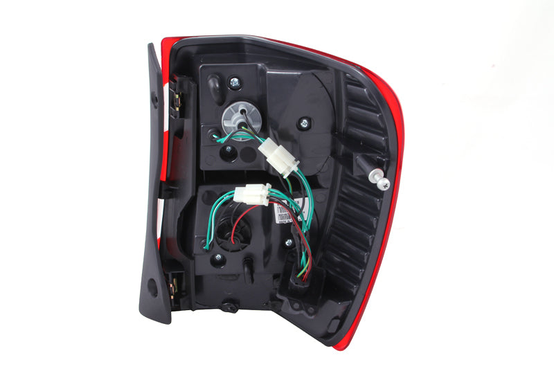 ANZO 1999-2004 Jeep Grand Cherokee LED Taillights Red/Clear - 311150