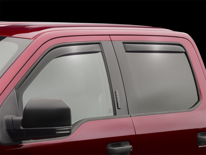 WeatherTech 2015+ Ford F-150 SuperCrew Front and Rear Side Window - 82765