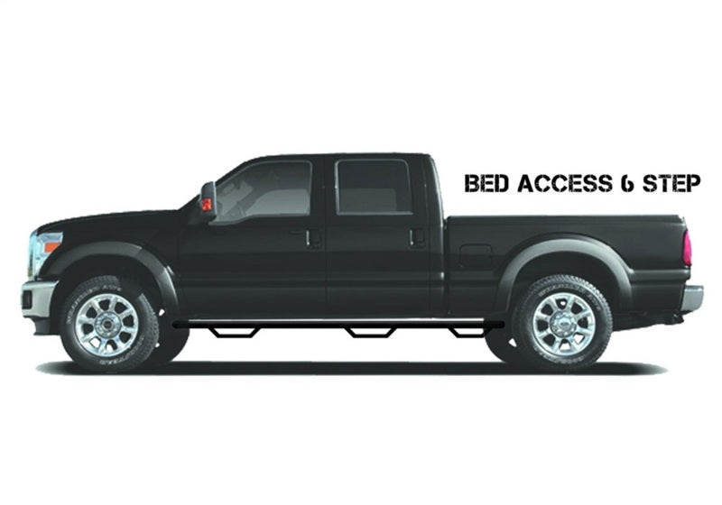 N-Fab Nerf Step 15-17 GMC - Chevy Canyon/Colorado Crew Cab - G1583CC-6-TX