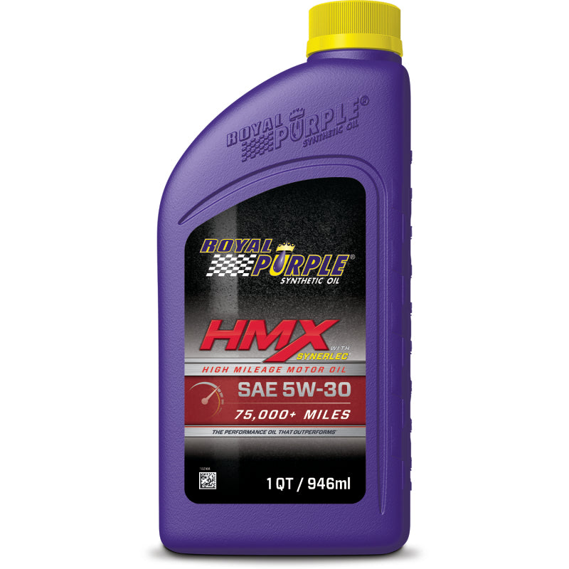 Royal Purple HMX Premium Synthetic High Mileage 5W-30 Motor Oil - 11745 - 6/pkg