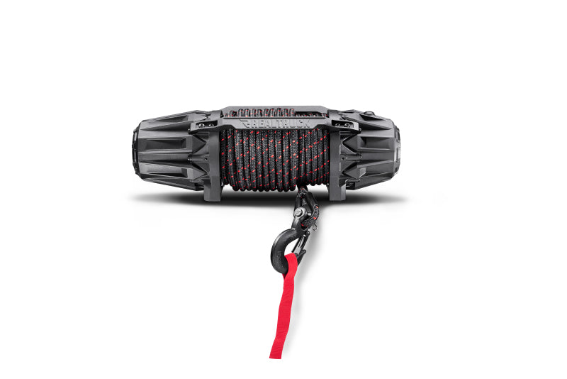 RealTruck Universal Traction Recovery 10K Winch - Black - XG-W10000KB
