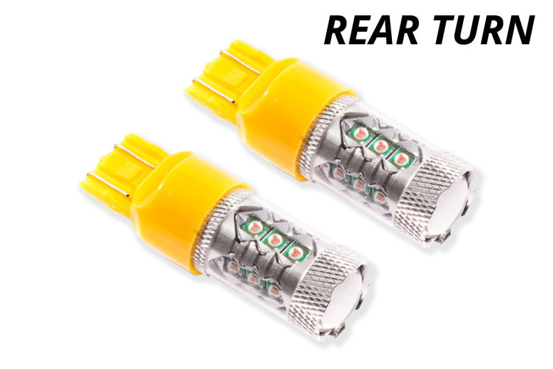 Diode Dynamics 7443 LED Bulb XP80 LED - Red (Pair) - DD0115P