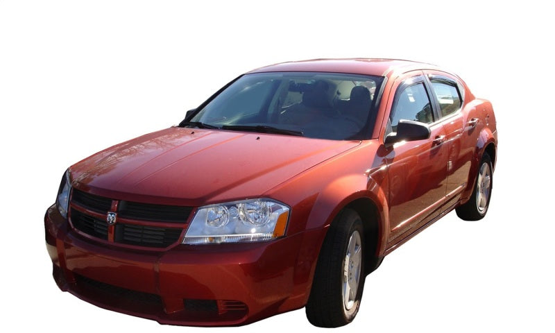 AVS 08-12 Chevy Malibu Ventvisor In-Channel Front & Rear Window - 194068